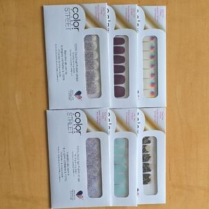 Color Street Nail Polish Strips Set